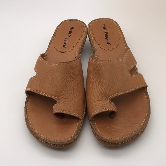 Hush Puppies Shoes - Hush Puppies slightly worn, heeled sandals